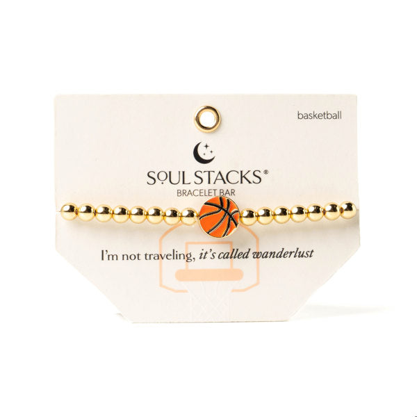 Soul Stacks Bracelet- Basketball