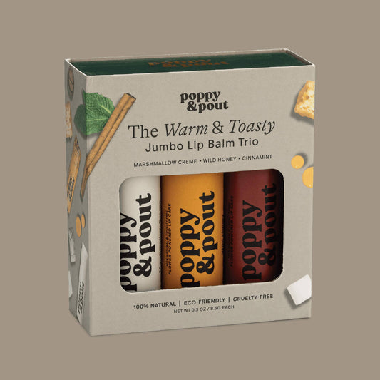 Lip Balm Trio - Warm & Toasty