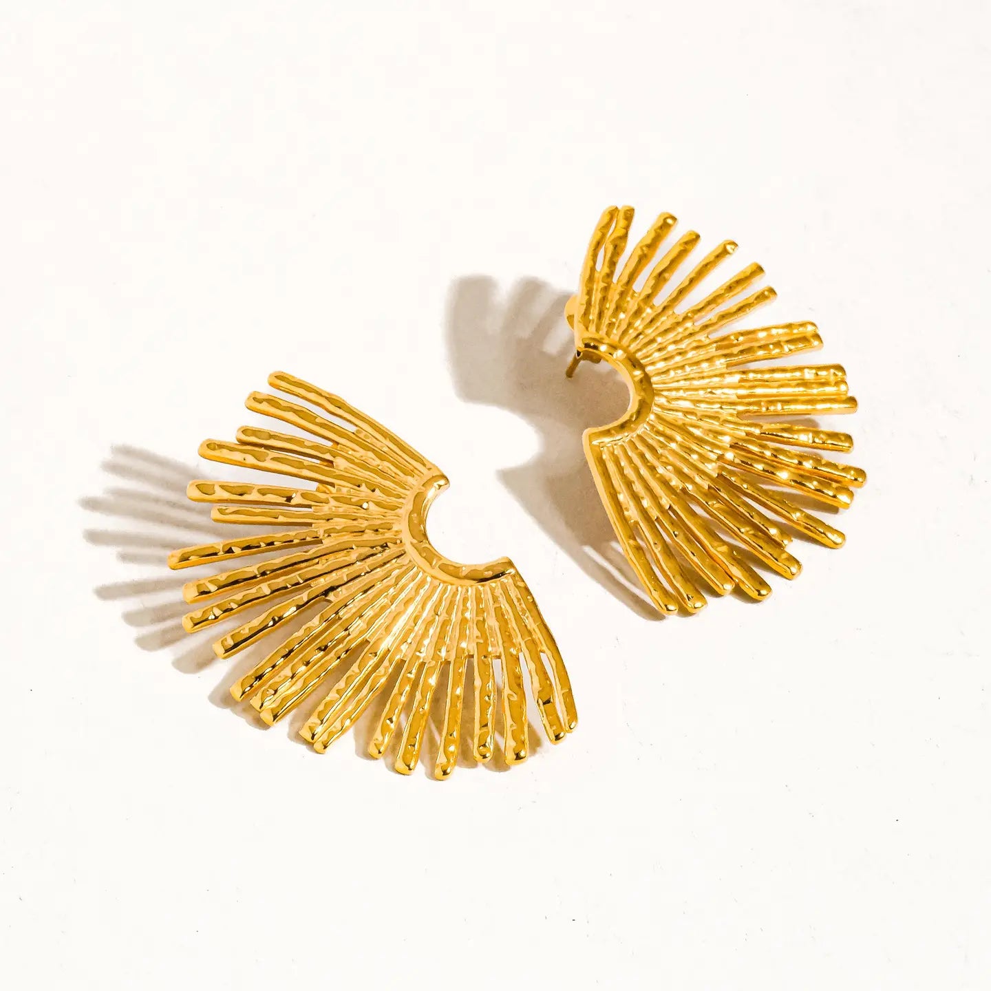 Bisous Sunburst Earrings