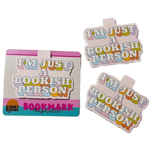 Magnetic Bookmark- Bookish Person