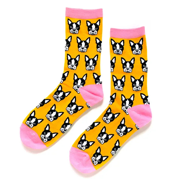 Boston Terrier Socks