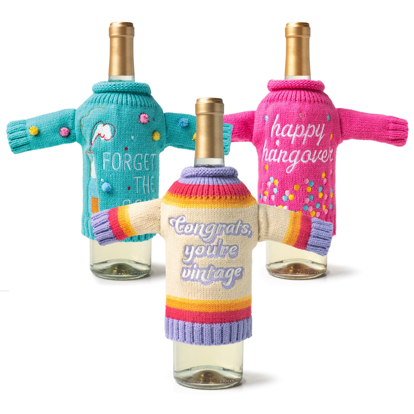 Birthday Wine and Bottle Sweater