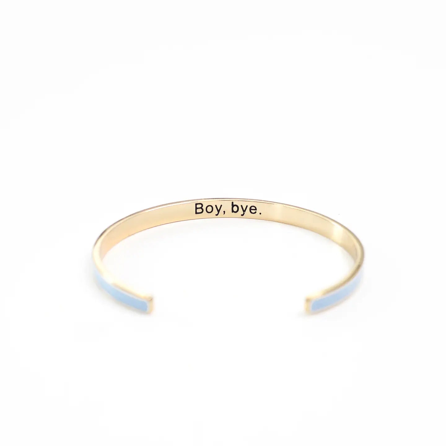 Boy Bye Enamel Bracelet