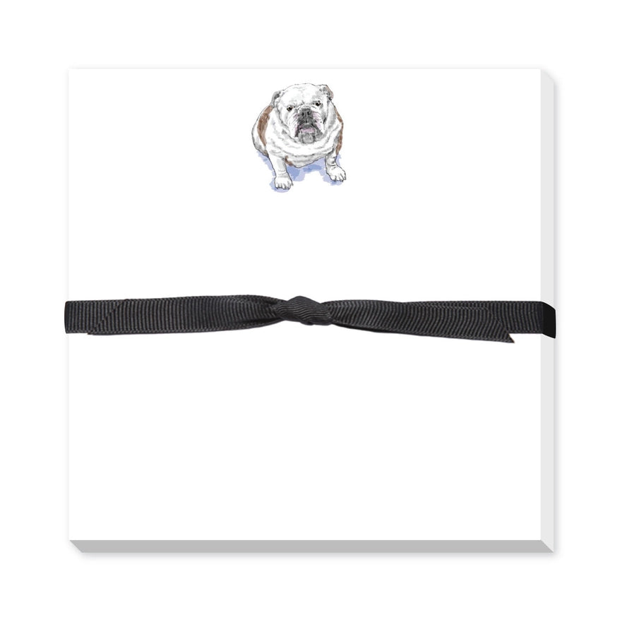 Bulldog Doodle Notepad