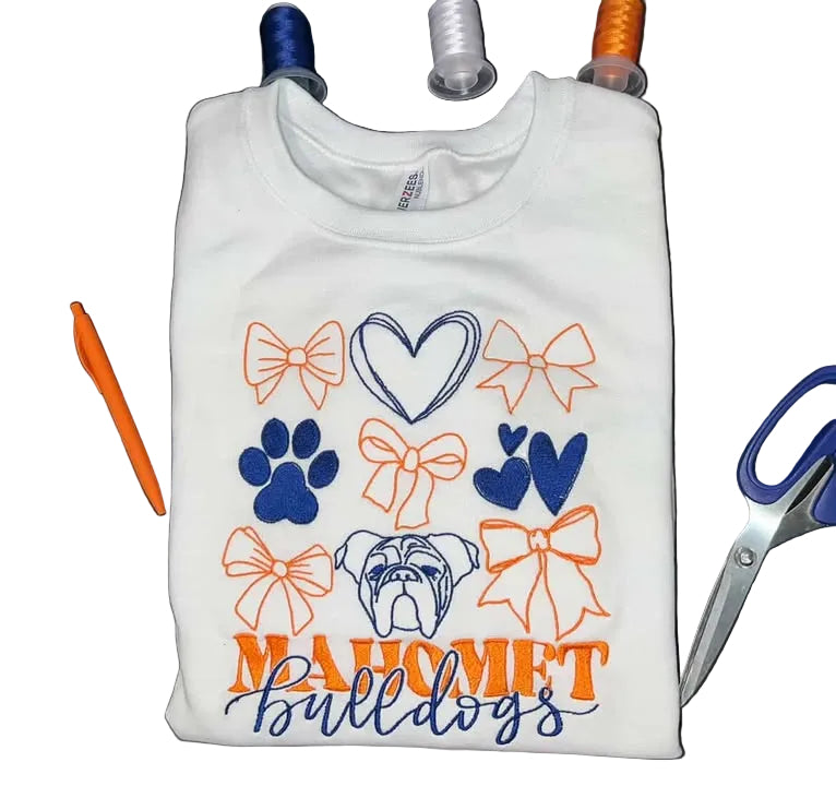 PREORDER Bulldogs and Bows Crewneck