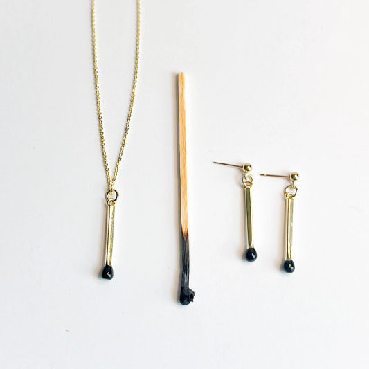 Burnt Out Earrings