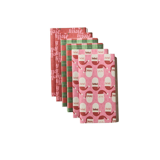 Not Paper Towel- Holly Jolly Santa