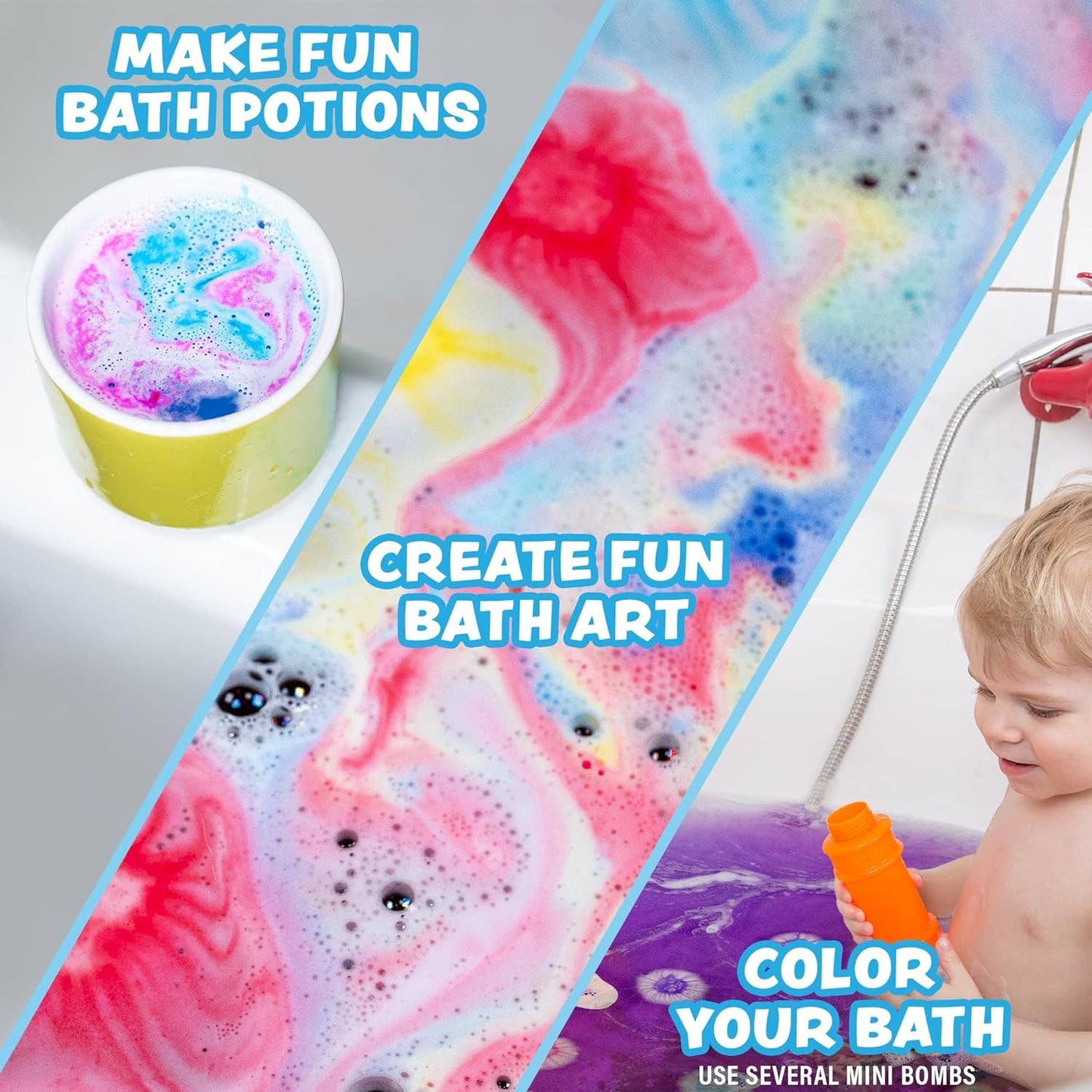 Lil' Bursts Mini Bath Bombs for Kids