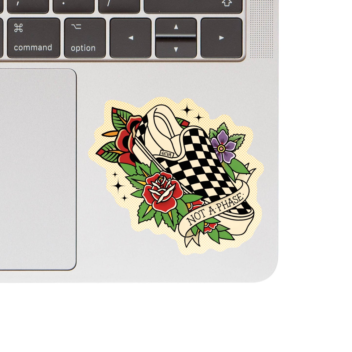 Not a Phase Vinyl Sticker