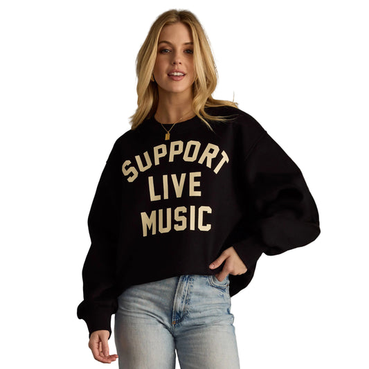 Support Live Music Sweatshirt