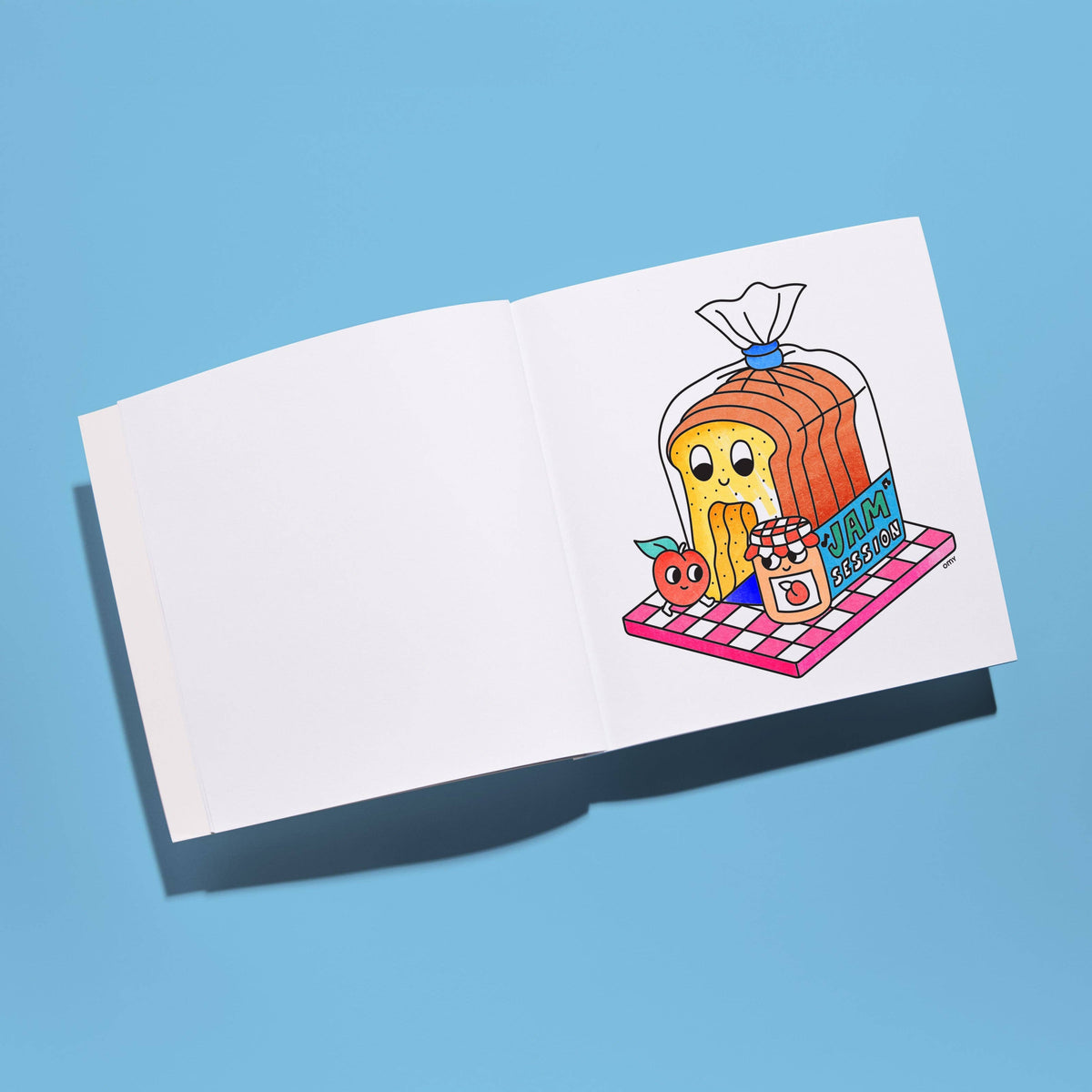 Cozy Art Coloring Book- Market