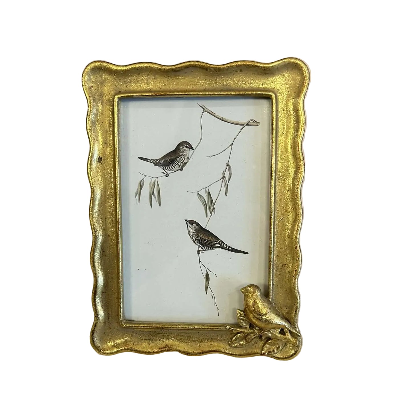 Gold Bird Accent Frame 4x6