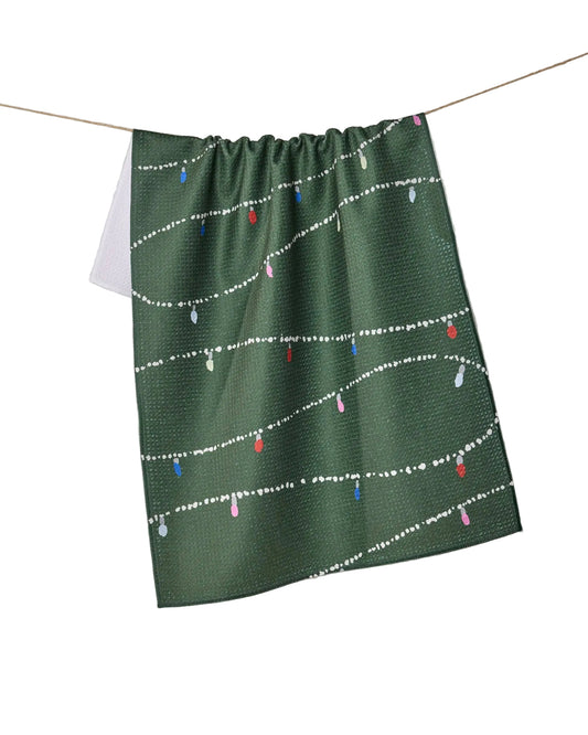 Geometry Tea Towel- Garland Glow