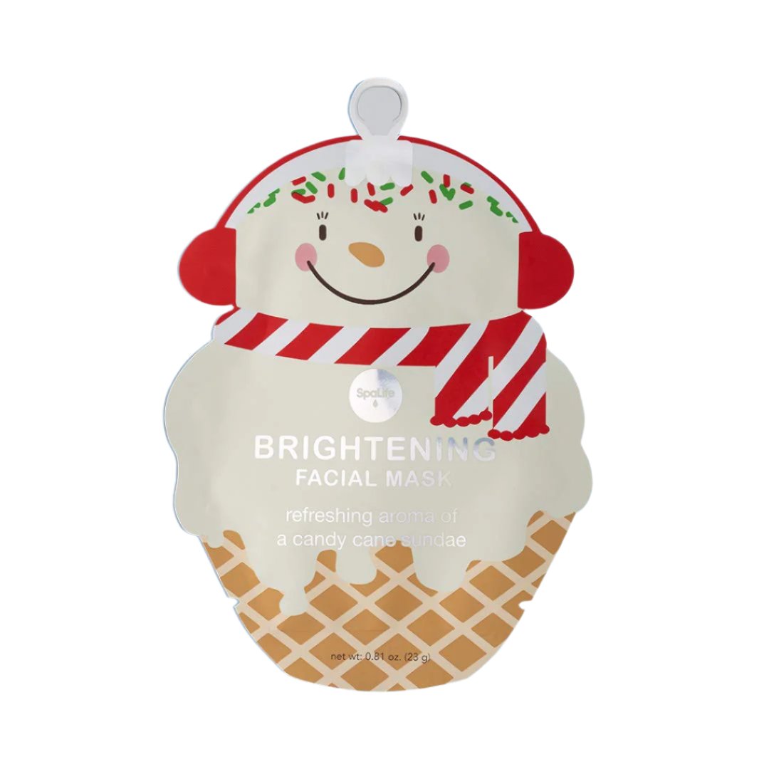 Holiday Sheet Mask- Snowman Sundae