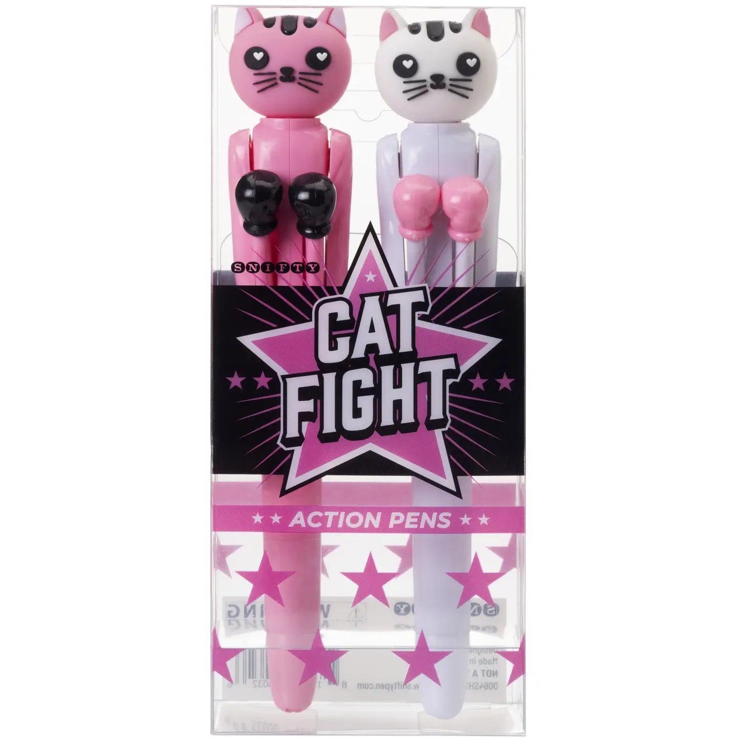 Cat Fight Action Pen Set