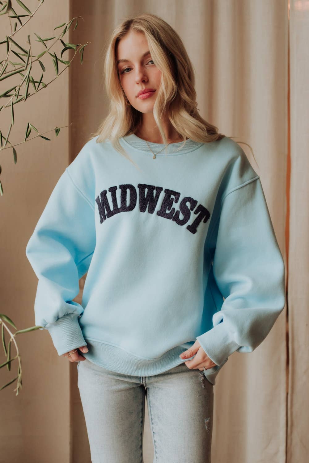 Blue & Navy Midwest Sweatshirt