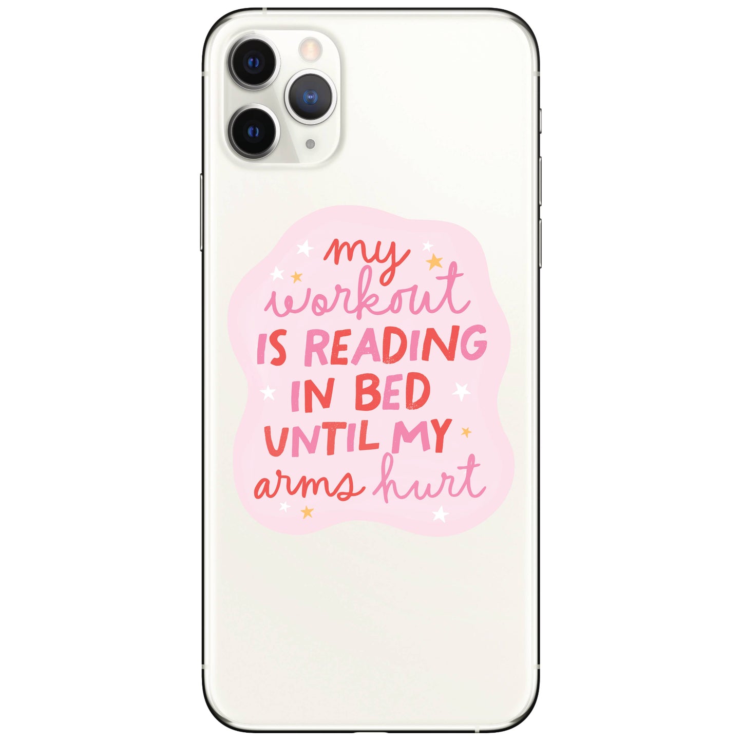 Reading Workout Vinyl Sticker