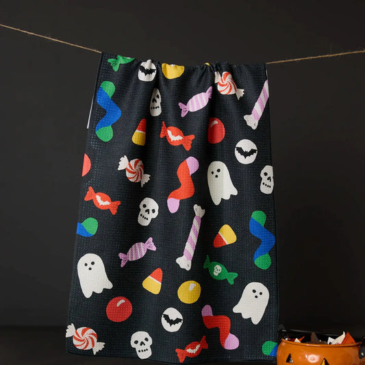 Geometry Tea Towel- Spooky Candy