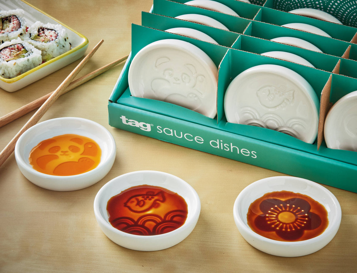 White Earthenware Secret Sauce Dish