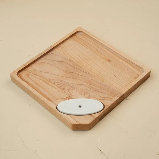 Nora Fleming Maple Cheese Board