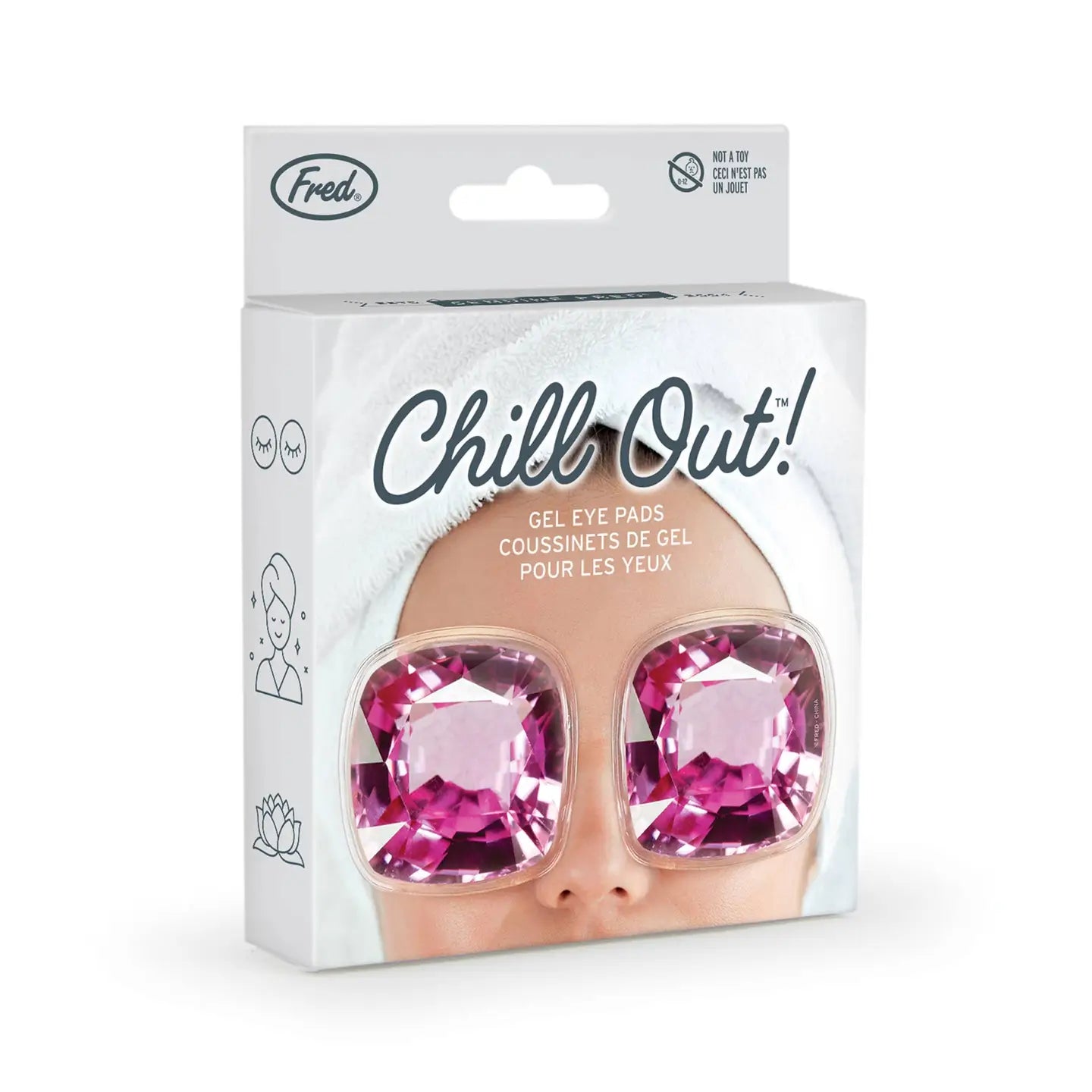 Chill Out Gel Eye Pads-Gemstones