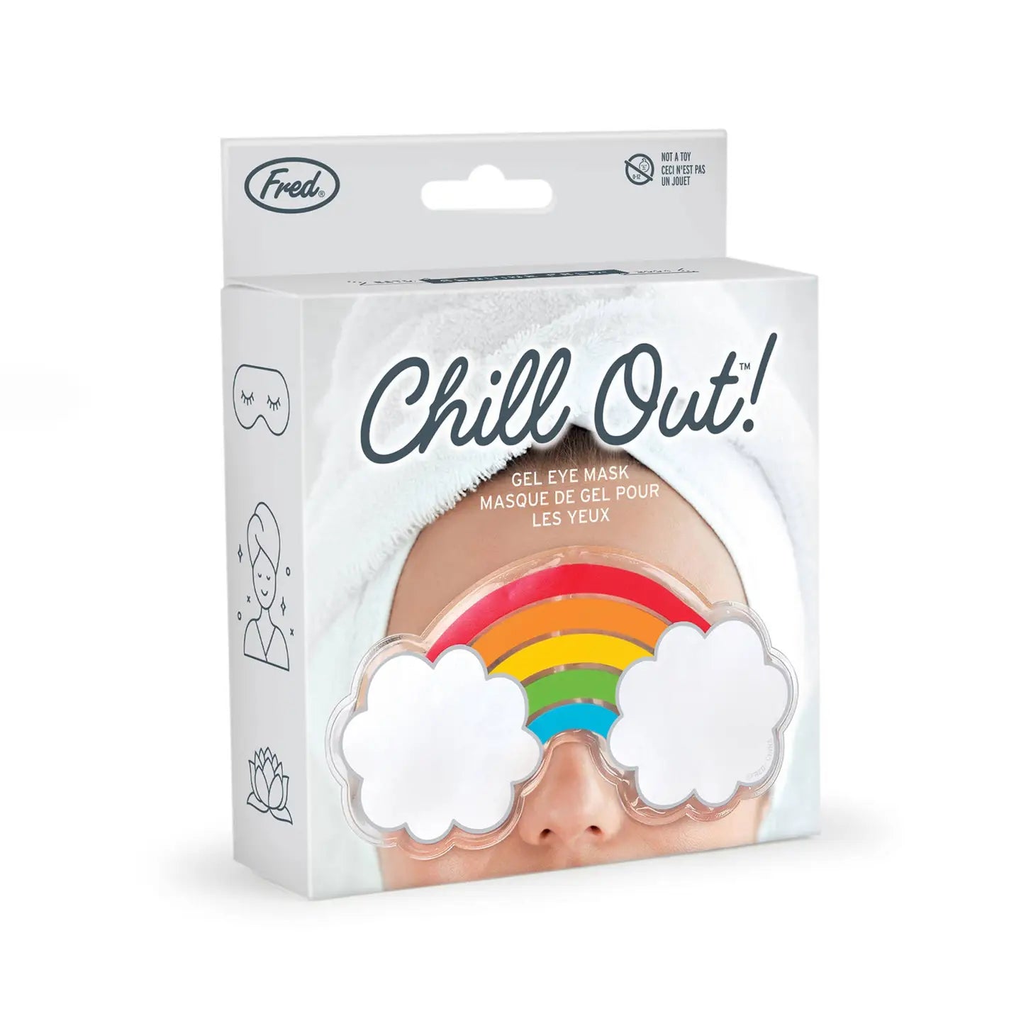 Chill Out Gel Eye Pads-Rainbow