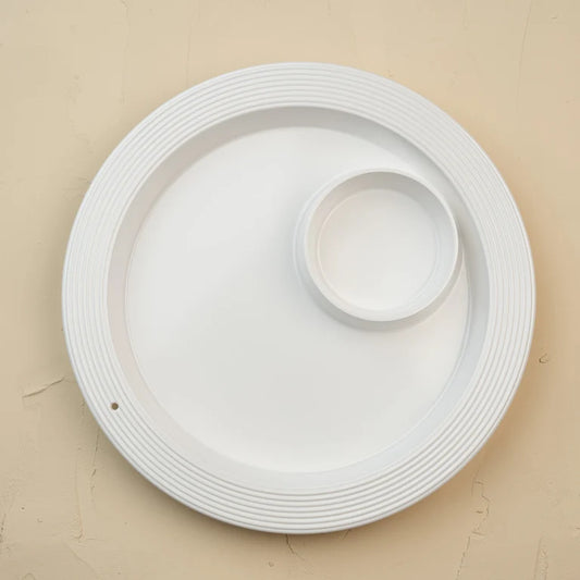 Nora Fleming Melamine Pinstripes Chip And Dip