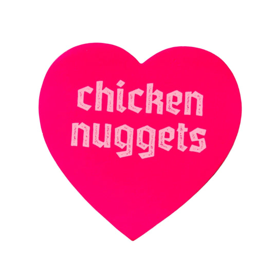 Heart Sticker- Chicken Nuggets