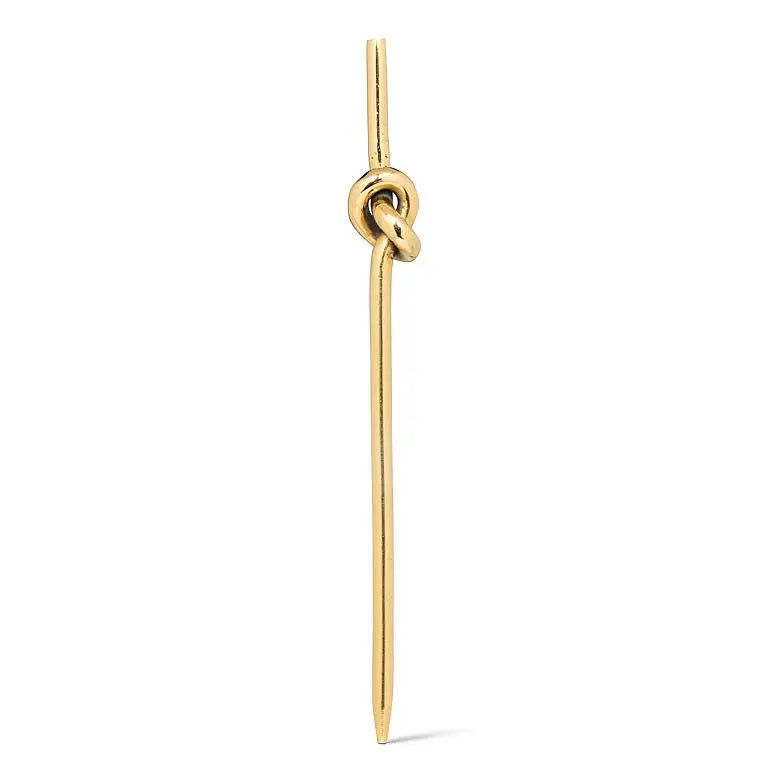 Gold Knot Cocktail Pick