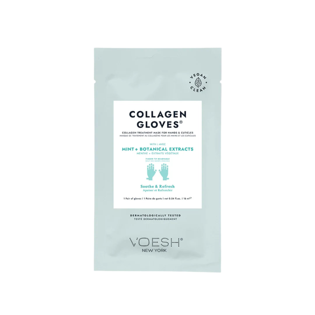 Collagen Gloves with Mint and Botanicals