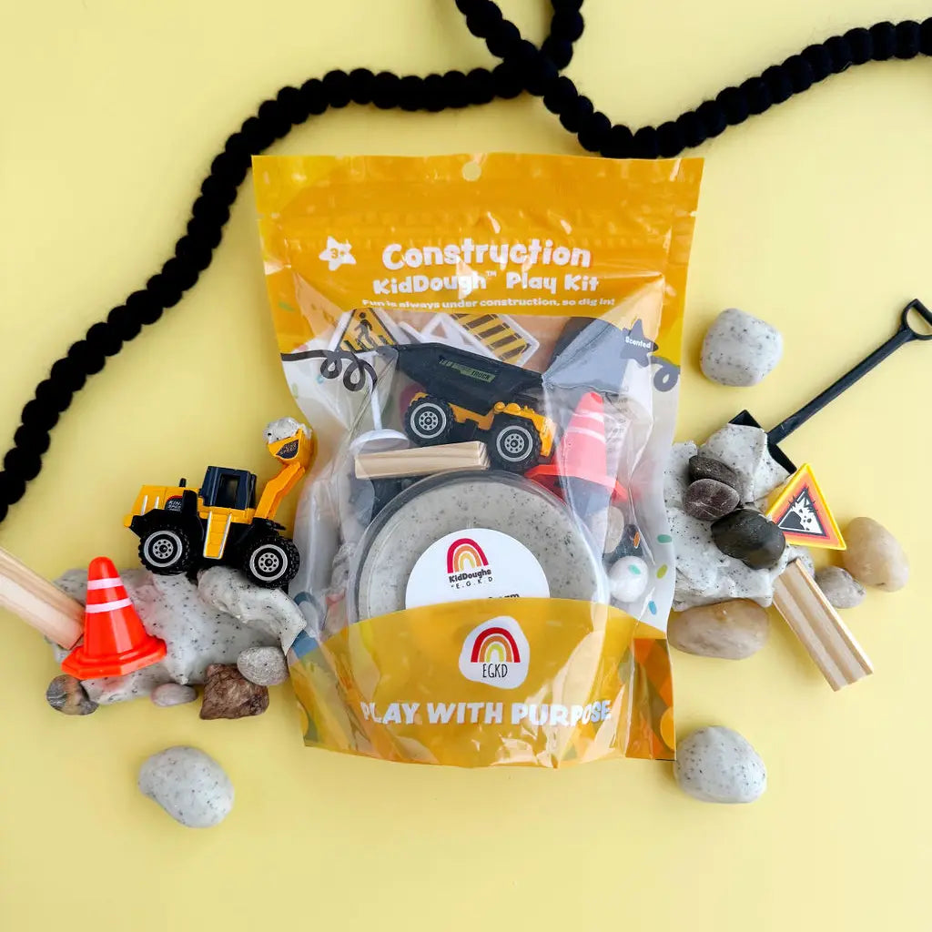 Construction KidDough Play Kit