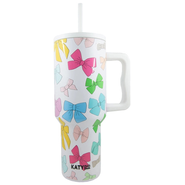 40 oz Coquette Bows Tumbler