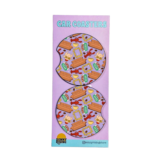 Car Coasters- Friends Pattern