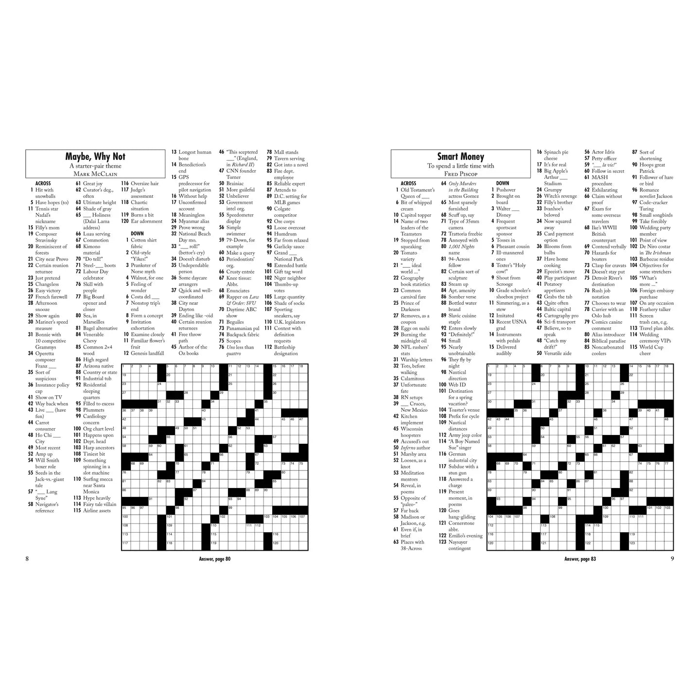 Cozy Sunday Crosswords