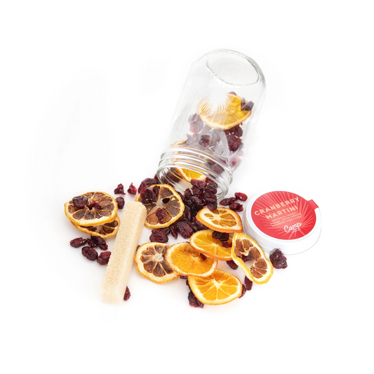 Camp Craft Cocktails-Cranberry Martini