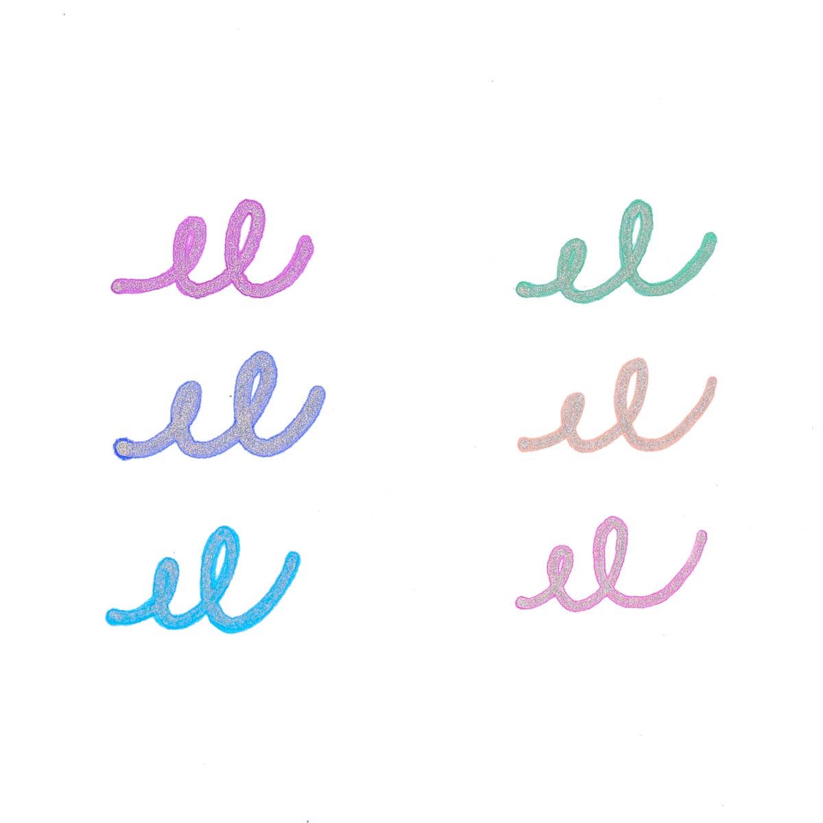 Silver Linings Colorful Outline Markers
