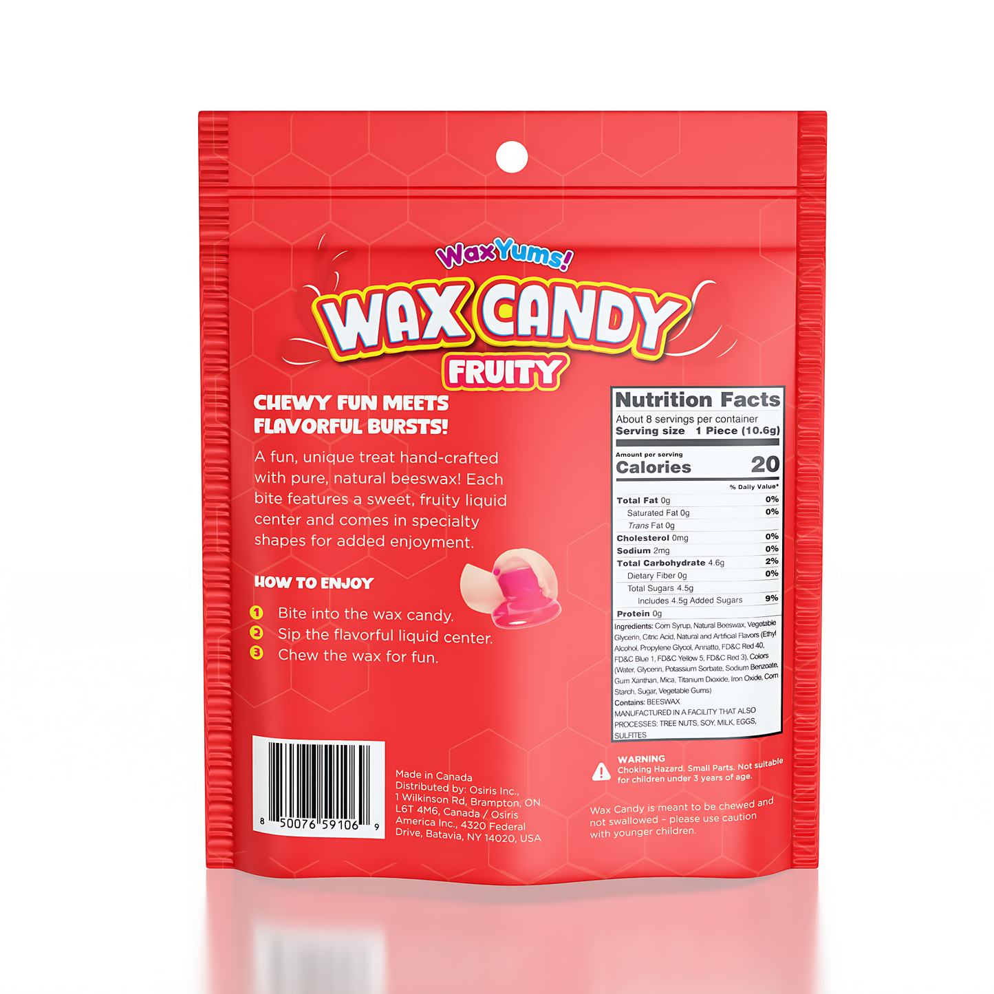 WaxYums! Fruity Wax Candy