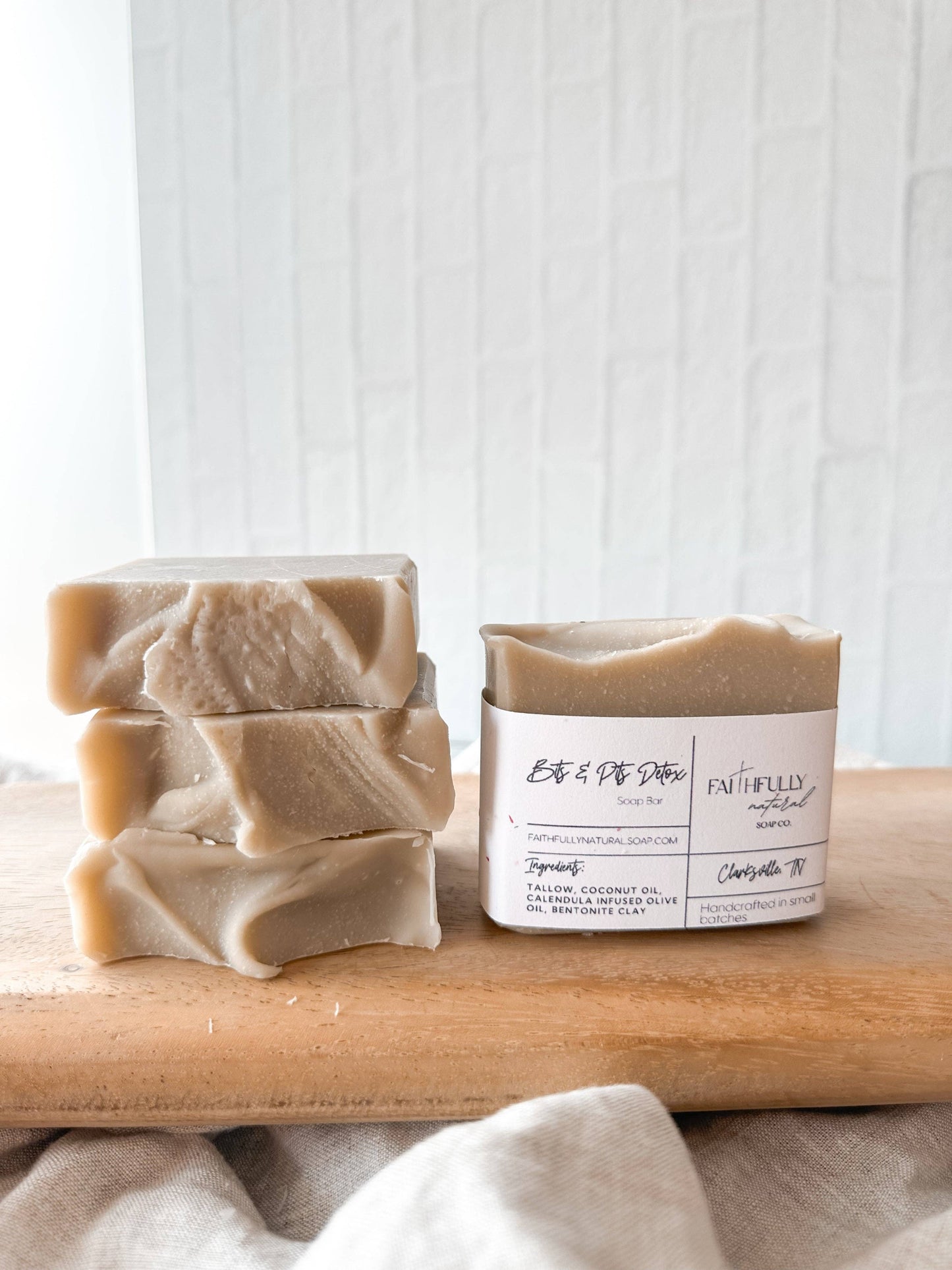 Bits & Pits Detox Natural Bar Soap