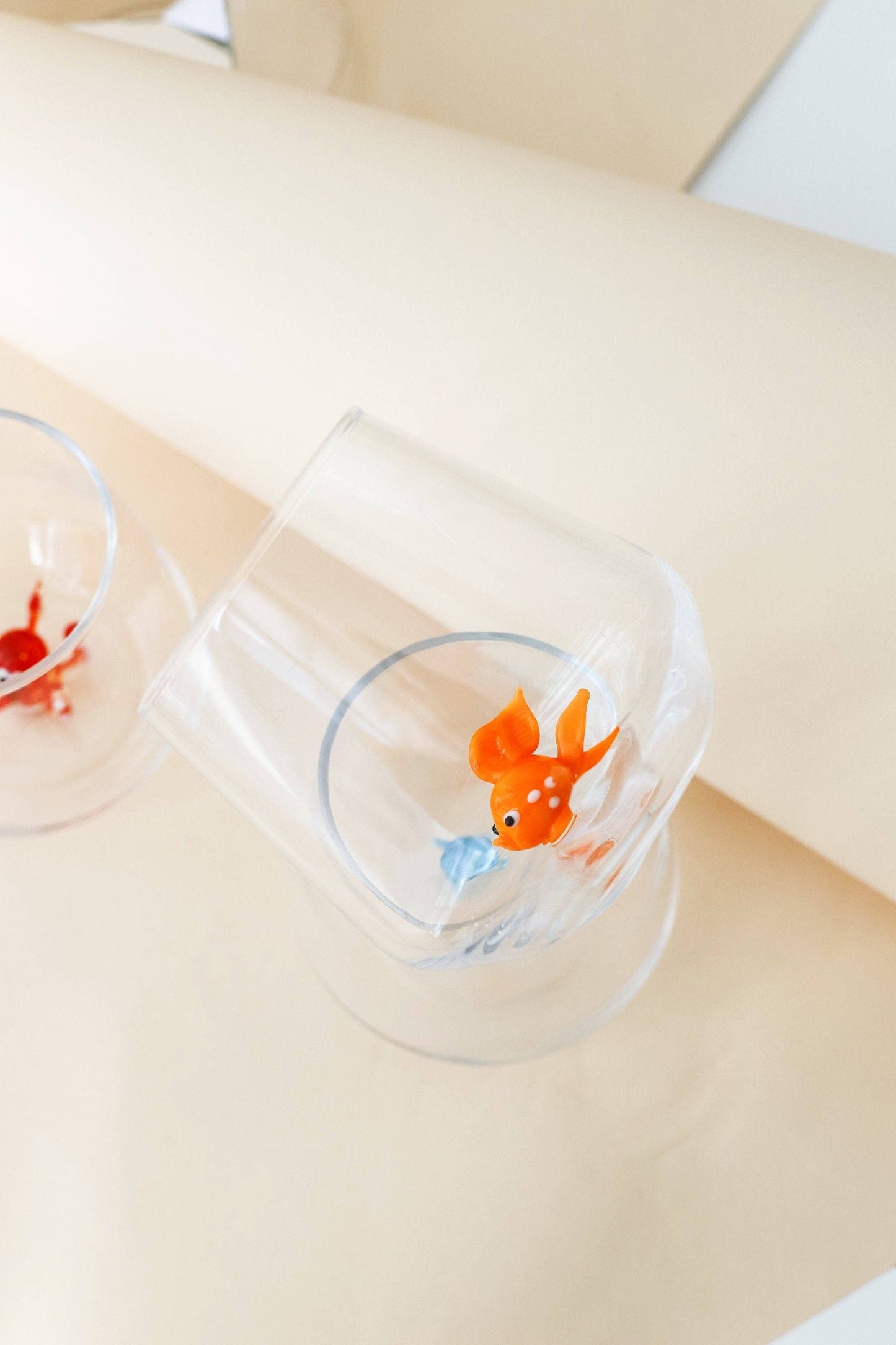 Handmade Nemo Figure Drinking Glass