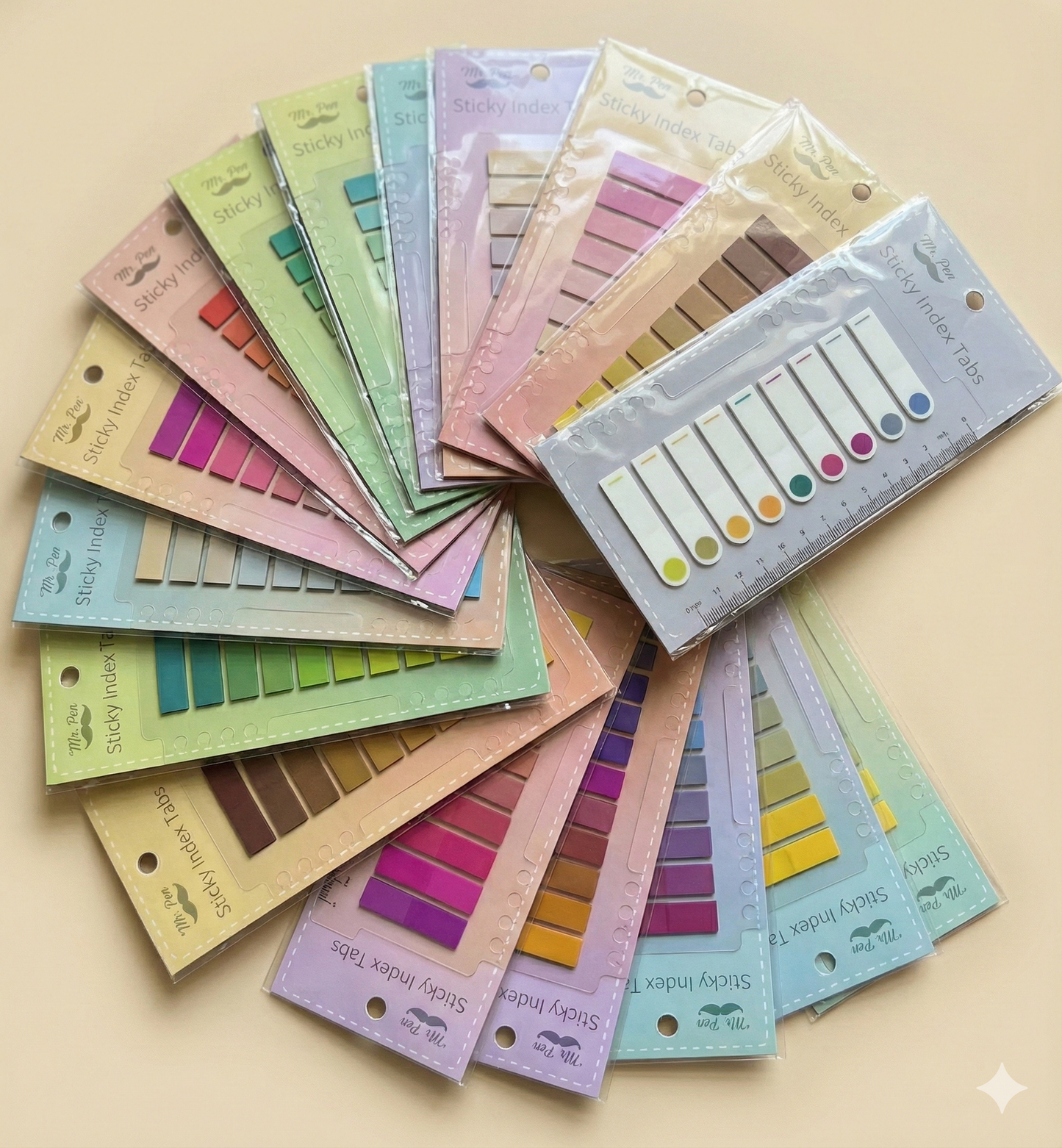 Sticky Tabs 3200 Count Transparent