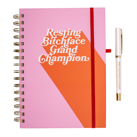 RBF (Resting Bitch Face) Journal with Pen