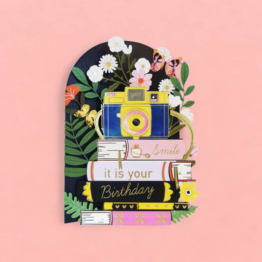 Birthday Camera Greeting Card