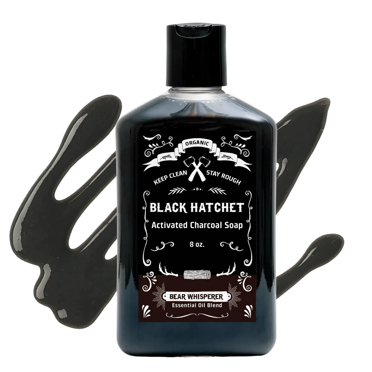 Charcoal Beard and Body Wash - Bear