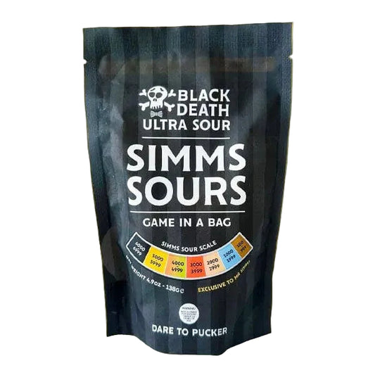 Simms Sour Candy Game in a Bag