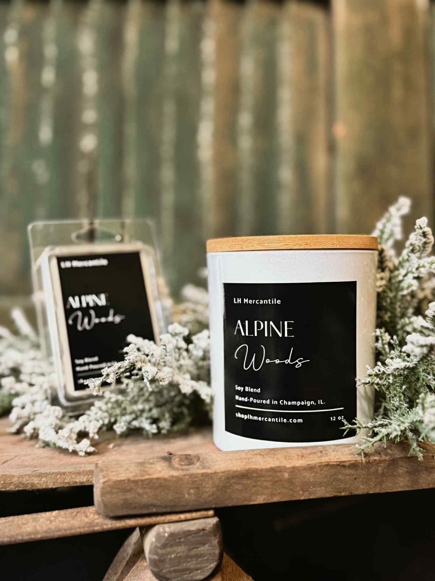 Alpine Woods Holiday Candle | Winter Boutique Candle