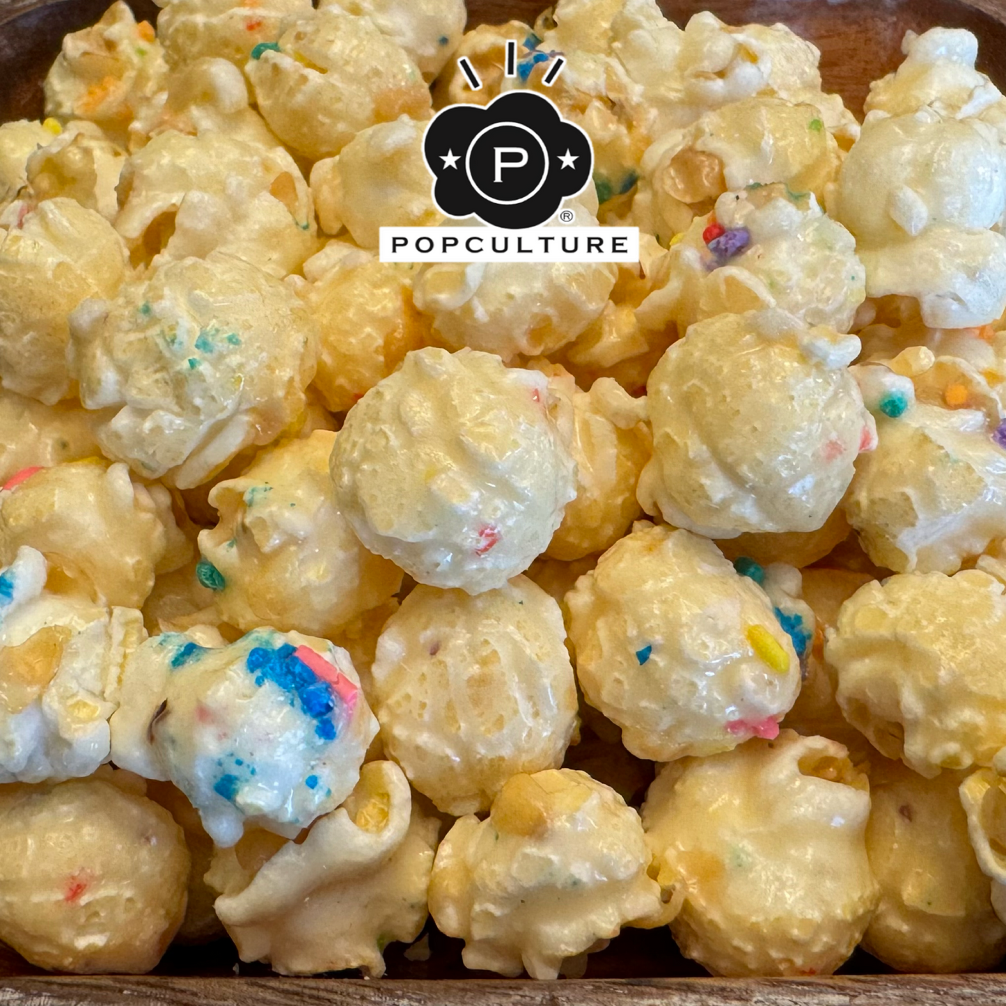 Cupcake Flavored Popped Popcorn