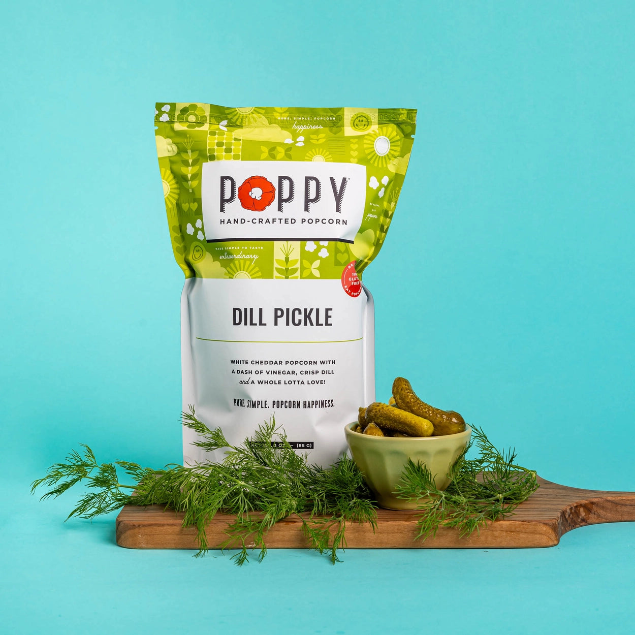 Poppy Popcorn-Dill Pickle