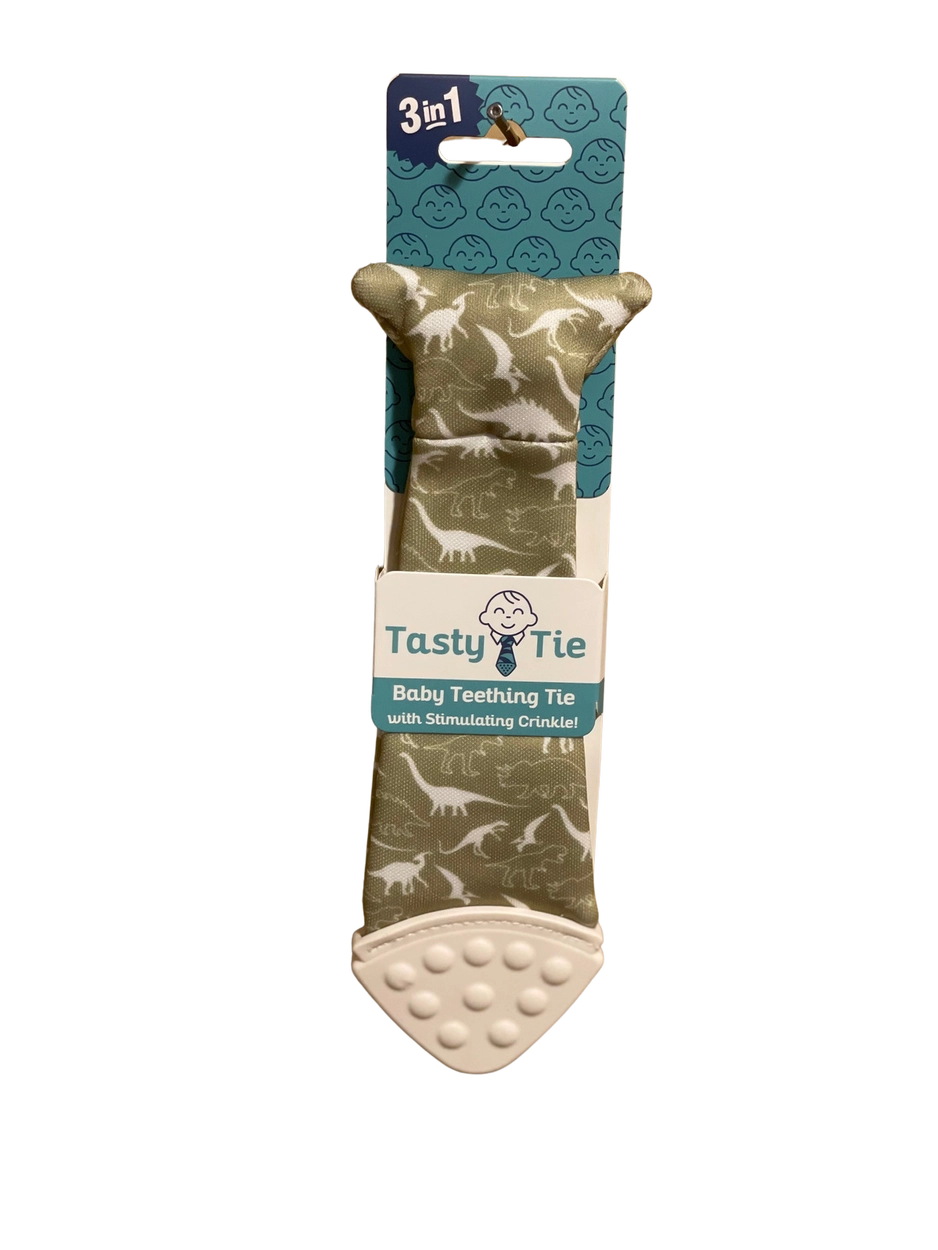 Tasty Tie Teether with Crinkle