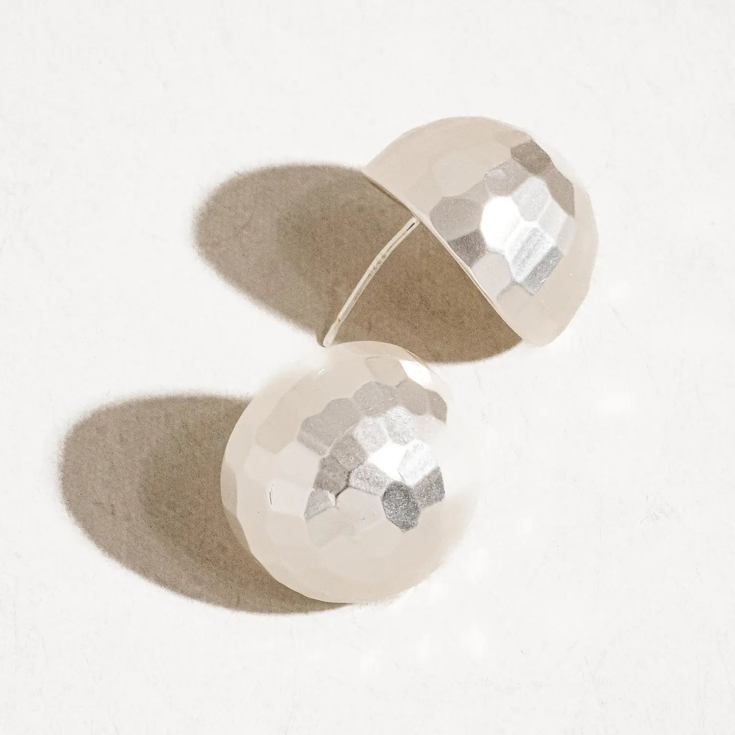 Disco Ball Stud Earrings