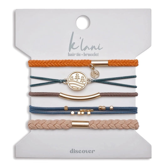 K'Lani Hair Tie Bracelet- Discover